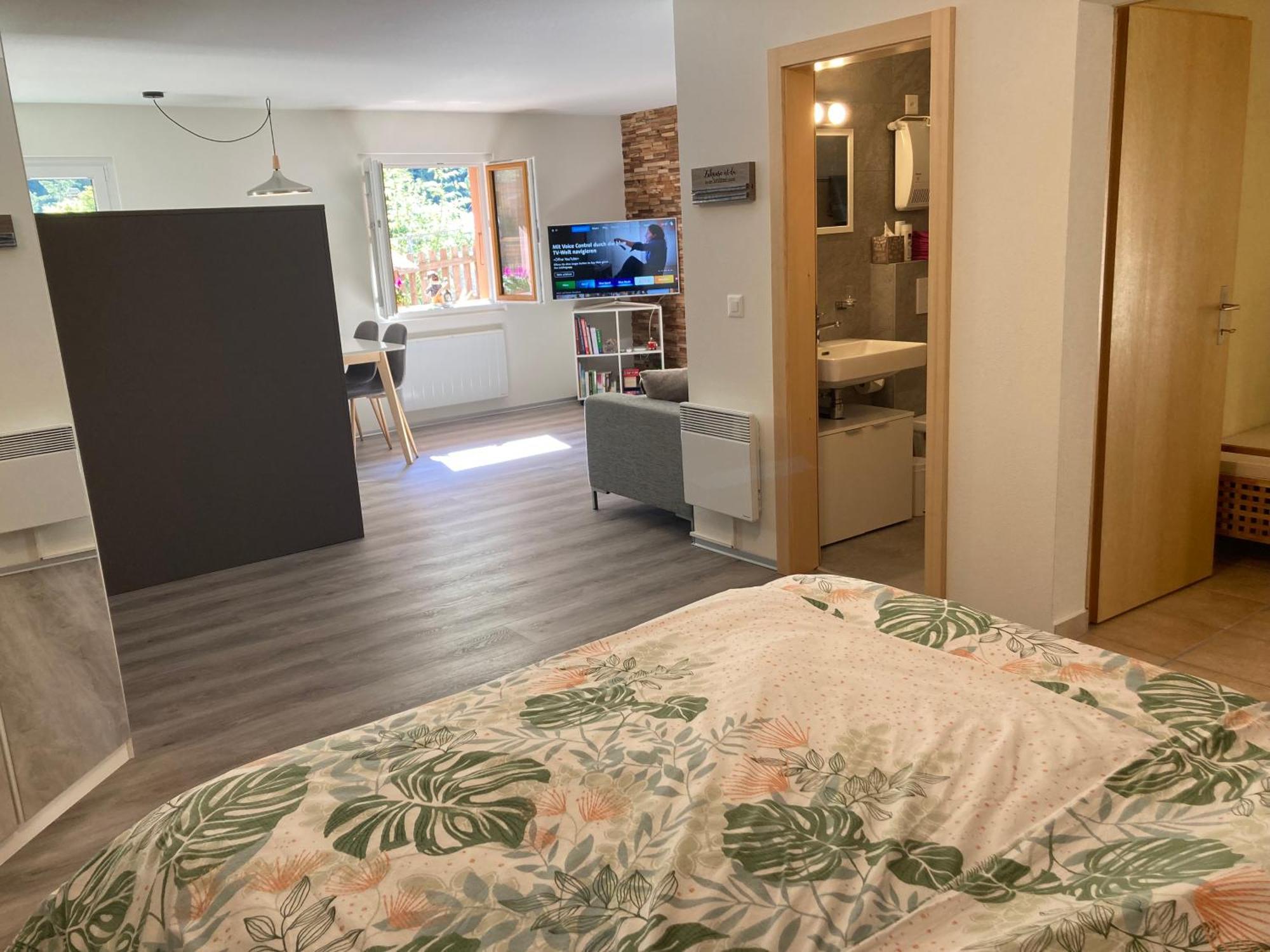 Ferienwohnung Morgengruss Sankt Niklaus Esterno foto