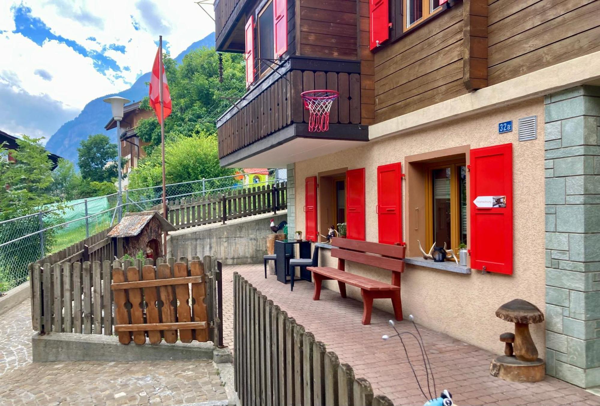 Ferienwohnung Morgengruss Sankt Niklaus Esterno foto