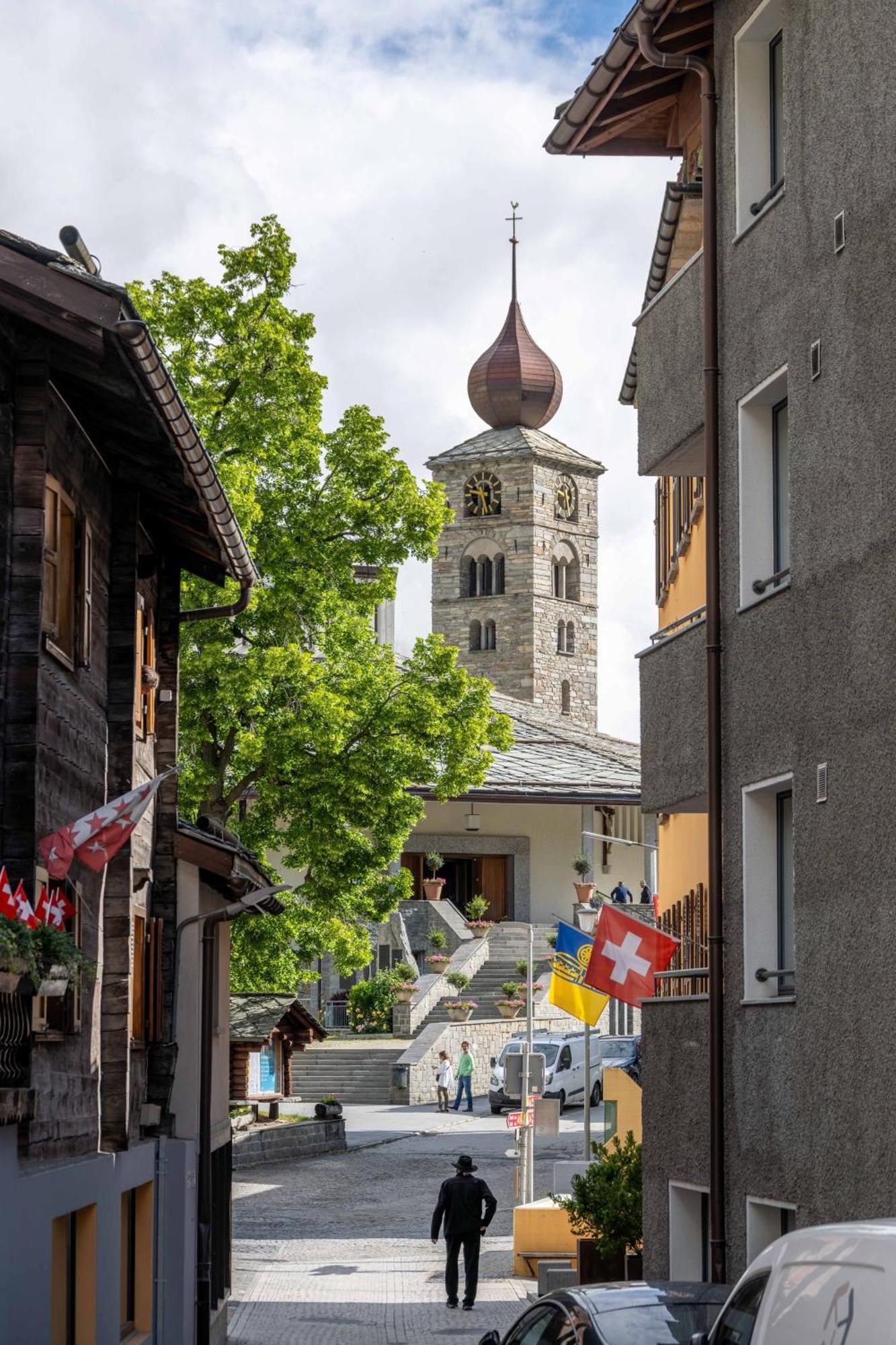 Ferienwohnung Morgengruss Sankt Niklaus Esterno foto