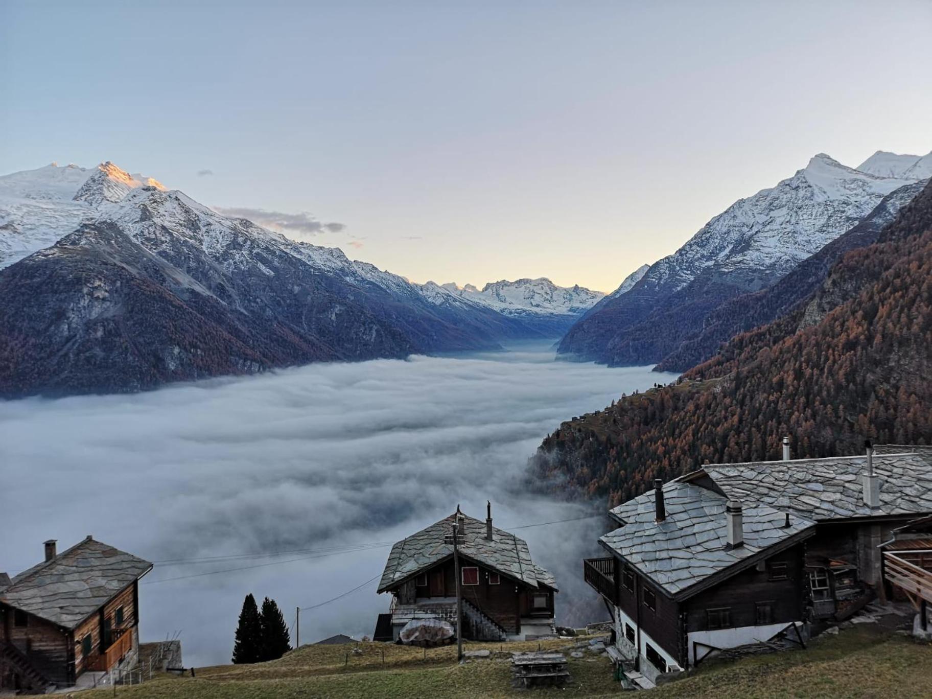 Ferienwohnung Morgengruss Sankt Niklaus Esterno foto